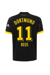 Borussia Dortmund Marco Reus #11 Jalkapallovaatteet Naisten Vieraspaita 2023-24 Lyhythihainen